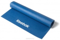 Тренировочный коврик (мат) для йоги Reebok синий 4мм RAYG-11022BL